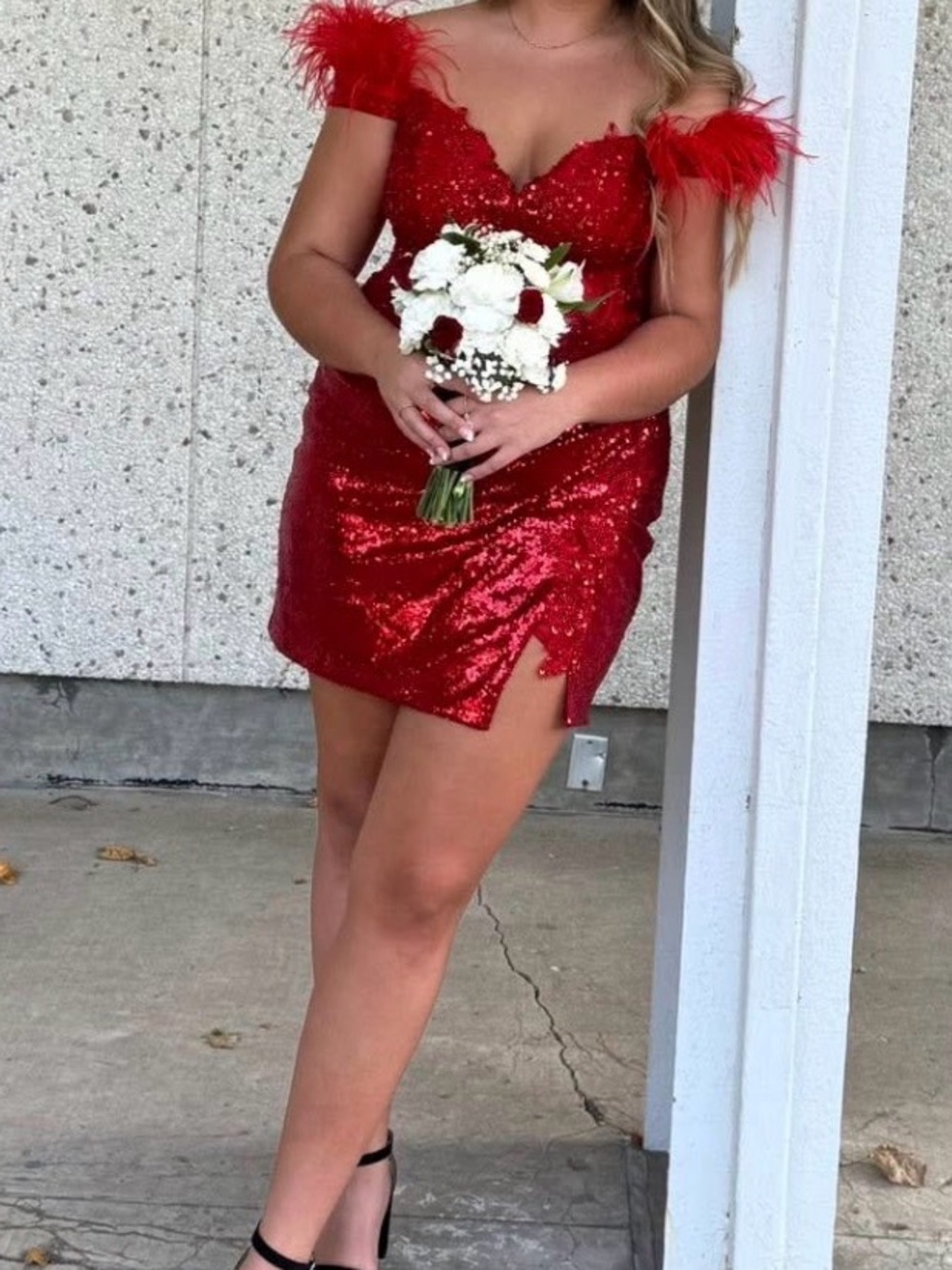 Red Homecoming Dress